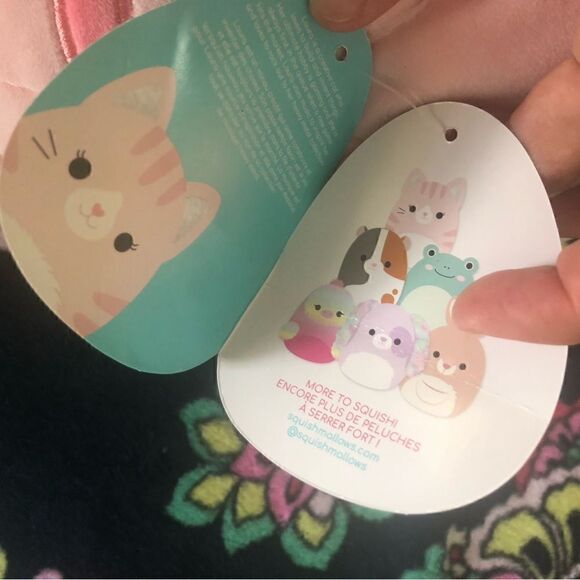 SQUISHMALLOWS Laura the cat soft stuffed animal toy kids - Picture 7 of 8